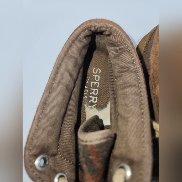Sperry Top-Sider Womens Chukka Sneakers Brown Suede Casual Shoes - Picture 9 of 10